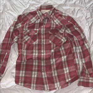 Long sleeve western riding or work shirt